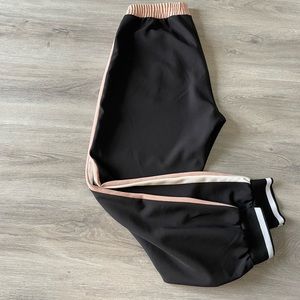 Zara colour block track pants